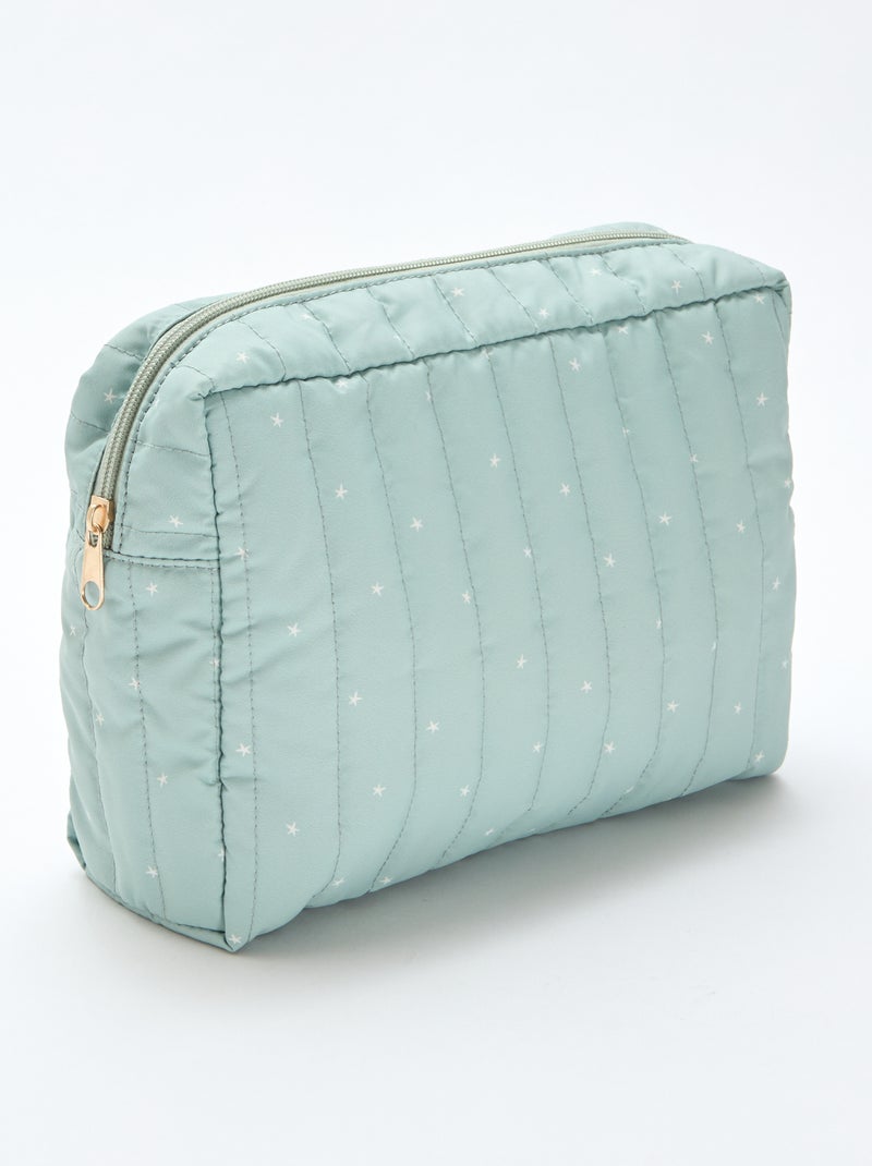 Trousse de soins imprimée Vert - Kiabi