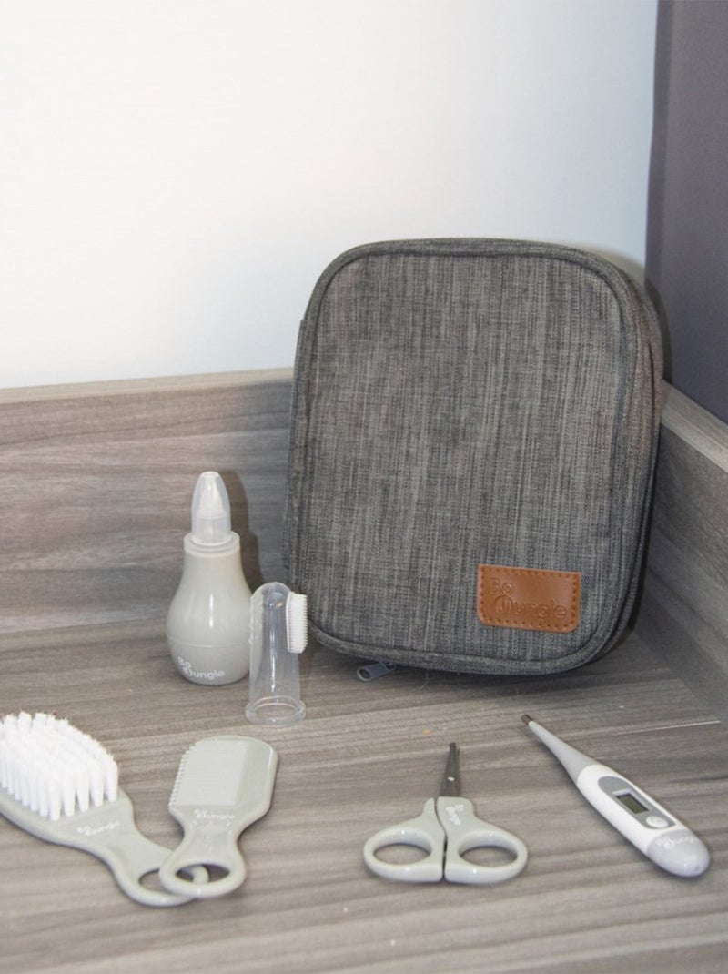 Trousse de soins quotidien pour bébé Bo Jungle Gris - Kiabi