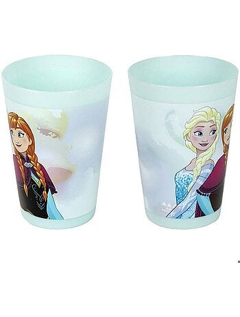 Trousse de toilette - cerda - frozen - souple - zippée - bleu