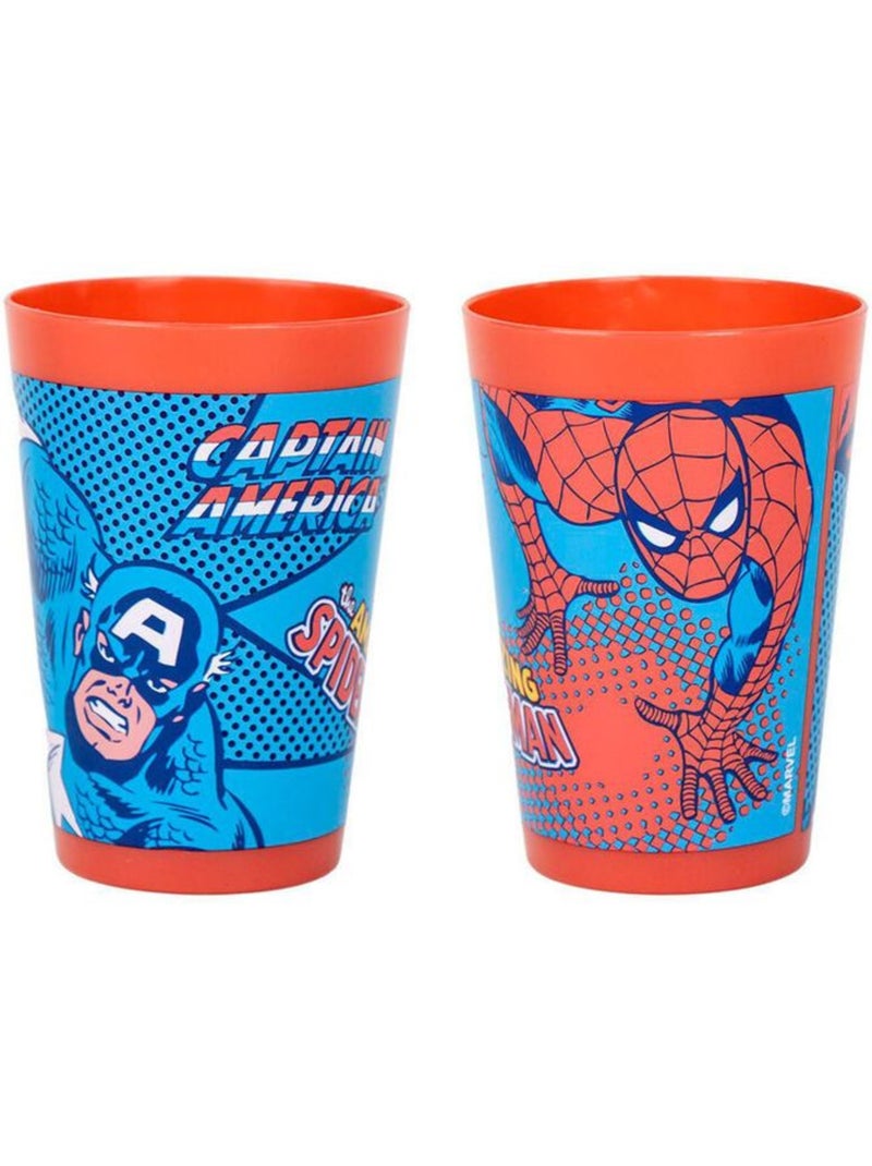 Trousse de toilette - cerda - marvel avengers - polyester - souple - zippée Bleu - Kiabi