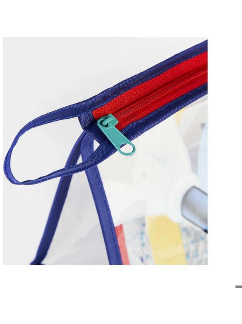 Trousse de toilette - cerda - mickey - souple - zippée - synthétique Bleu - Kiabi