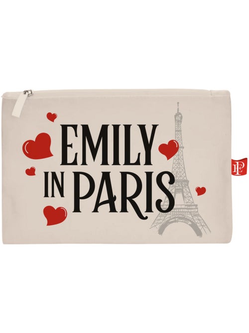 Trousse de toilette - Emily in Paris- 22,5x16 cm - Kiabi Trousse de toilette - Emily in Paris- 22,5x16 cm - Kiabi