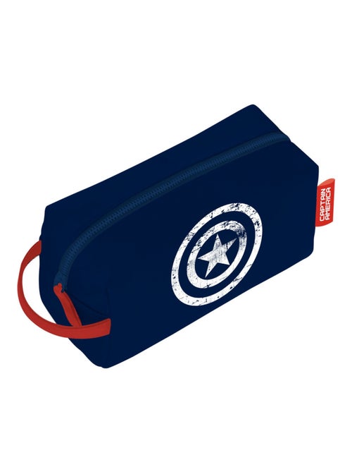 Trousse de toilette - Logo Captain America Avengers - Kiabi Trousse de toilette - Logo Captain America Avengers - Kiabi