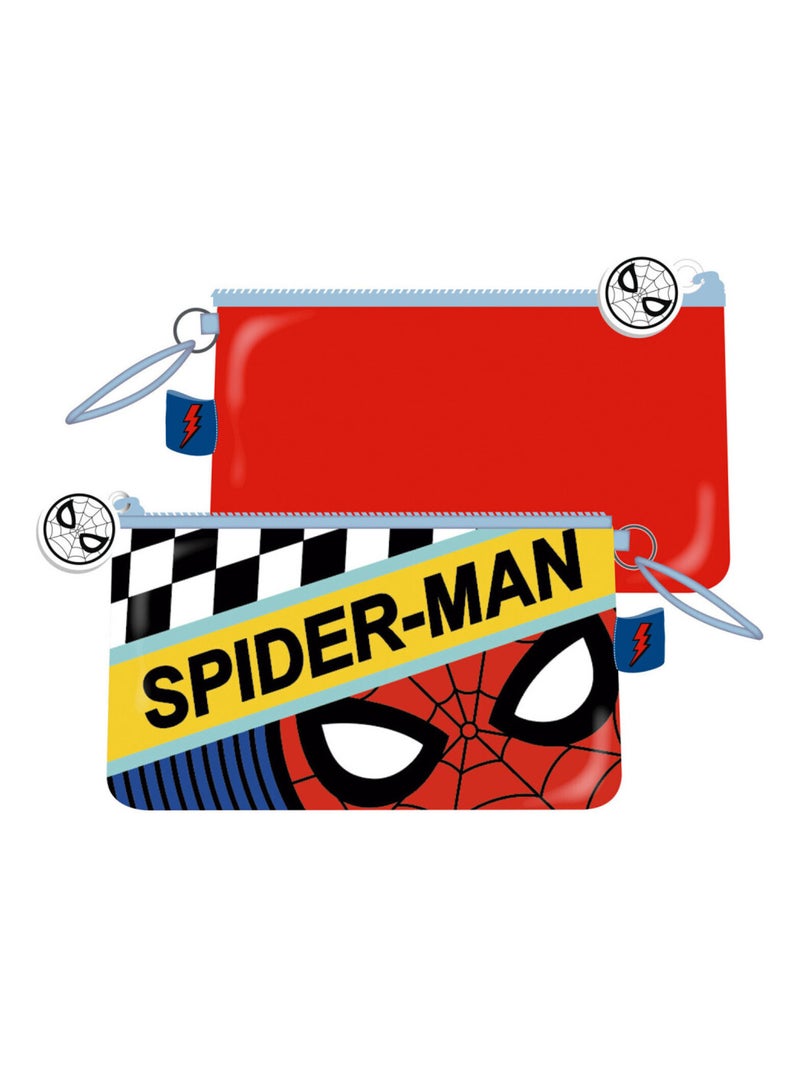 Trousse de Toilette - Spiderman - 24x14 cm Rouge - Kiabi