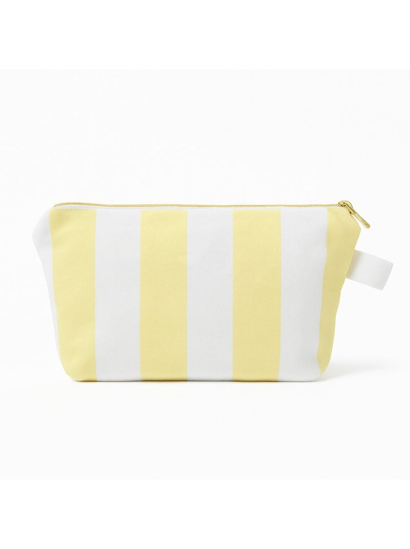 Trousse de toilette - Terre de Marins Blanc Jaune - Kiabi