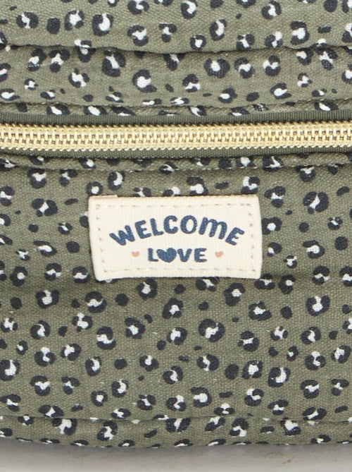 Trousse de toilette - Vanity - Motif léopard - Kiabi