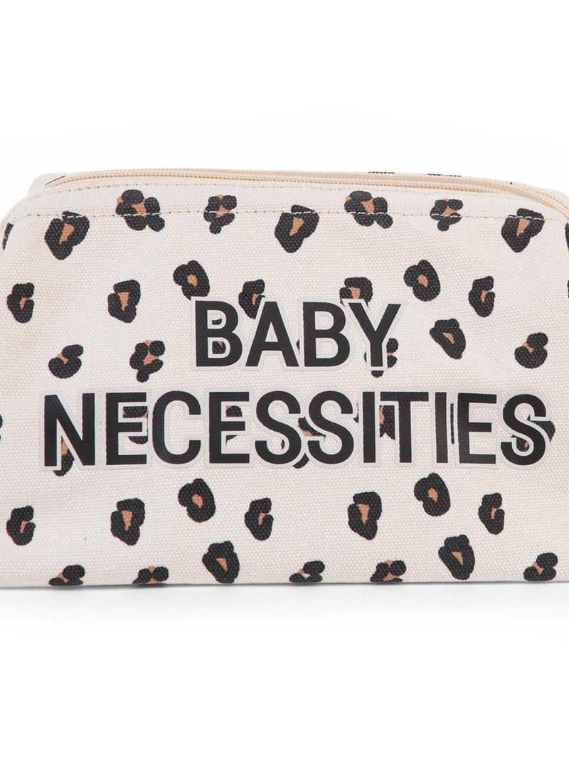 Trousse de toilette Baby necessities canvas léopard N/A - Kiabi