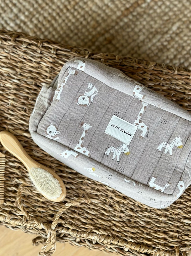 Trousse de toilette bébé Baby Safari Ecru - Kiabi