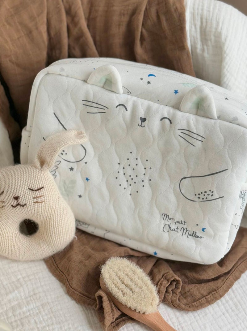 Trousse de toilette bébé Chatmallow Ecru - Kiabi