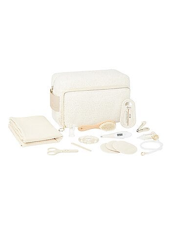 Trousse de toilette bebe curl en tissu bouclette 'Babymoov'