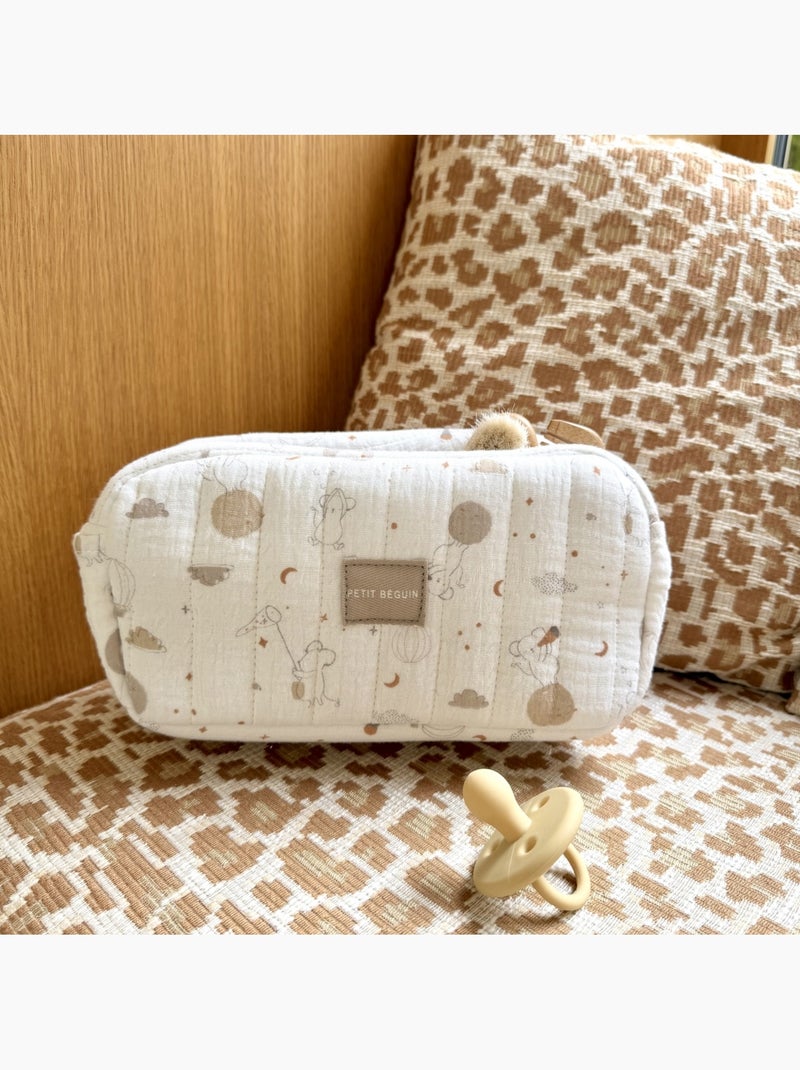 Trousse de toilette bébé Eliah Ecru - Kiabi