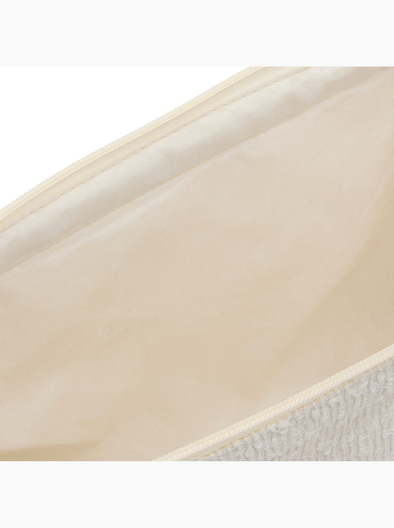 Trousse de toilette BOUCLETTE Blanc - Kiabi