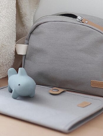 Trousse de toilette Canvas gris perle