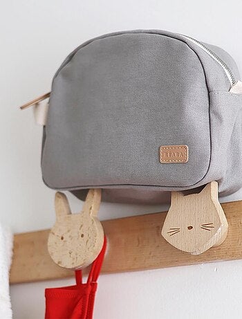 Trousse de toilette Canvas gris perle
