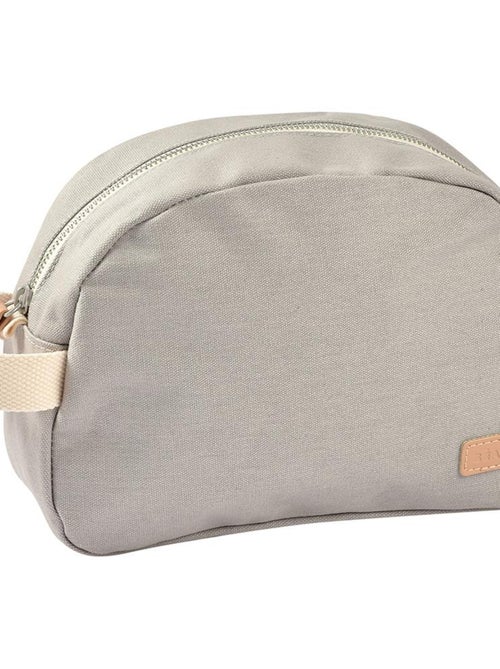 Trousse de toilette Canvas gris perle - Kiabi