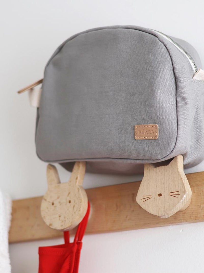 Trousse de toilette Canvas gris perle N/A - Kiabi