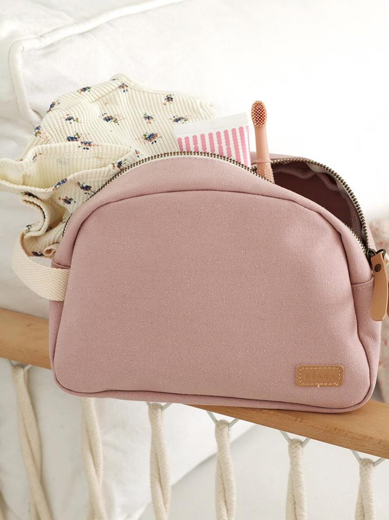 Trousse de toilette Canvas rose poudré N/A - Kiabi
