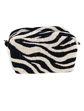 Trousse de toilette coton ZEBRA