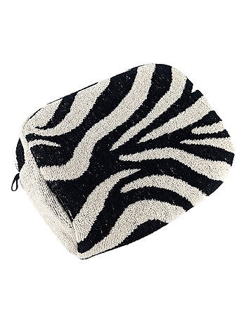 Trousse de toilette coton ZEBRA