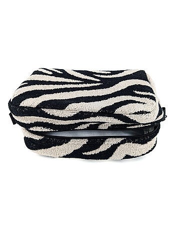 Trousse de toilette coton ZEBRA