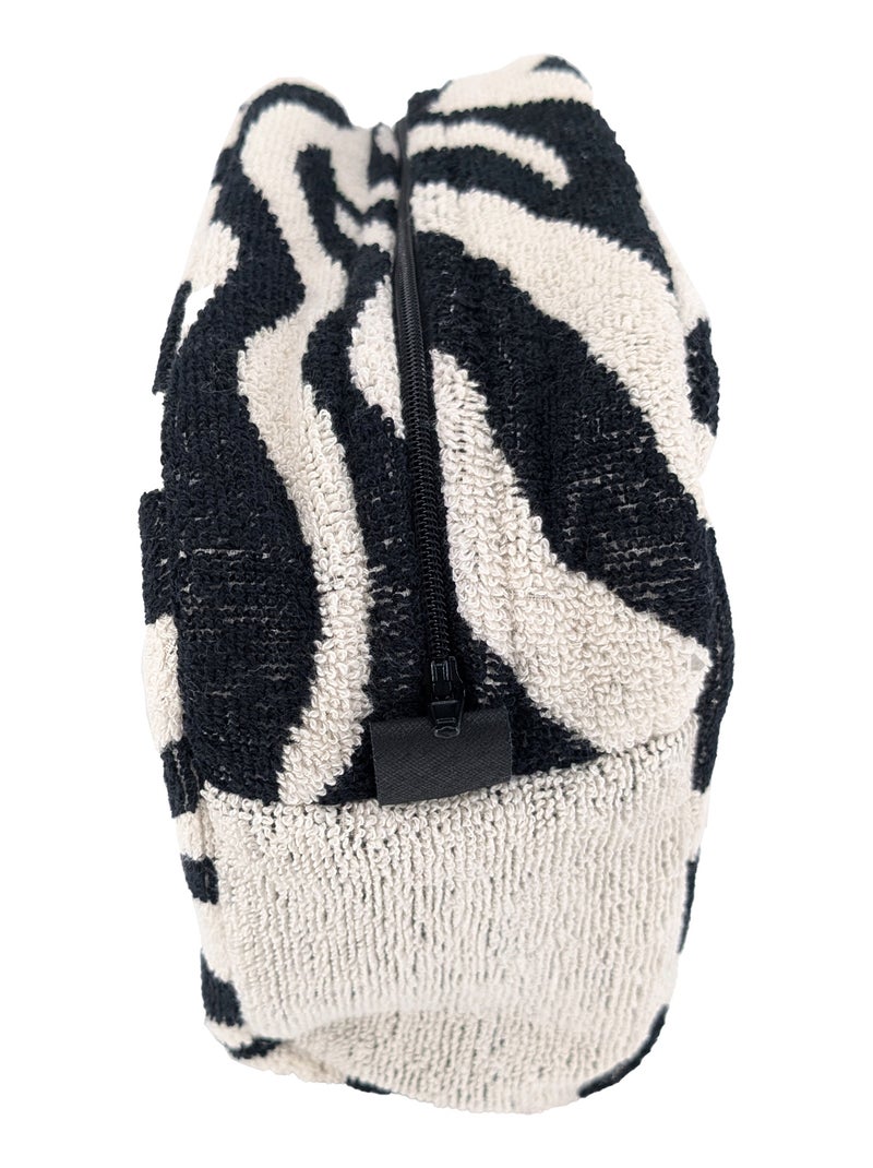 Trousse de toilette coton ZEBRA Beige - Kiabi