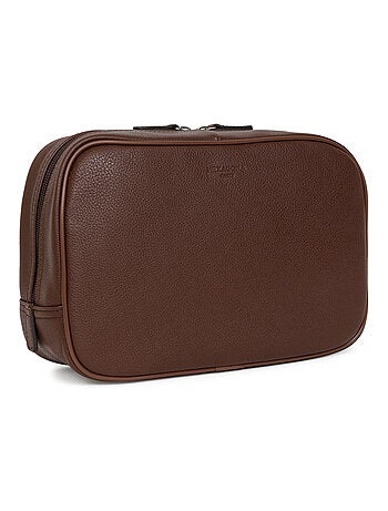 Trousse de toilette cuir confort business hexagona