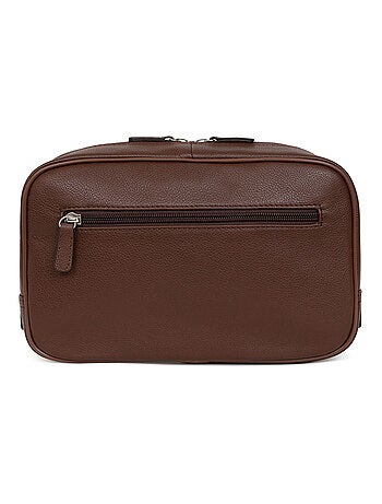 Trousse de toilette cuir confort business hexagona