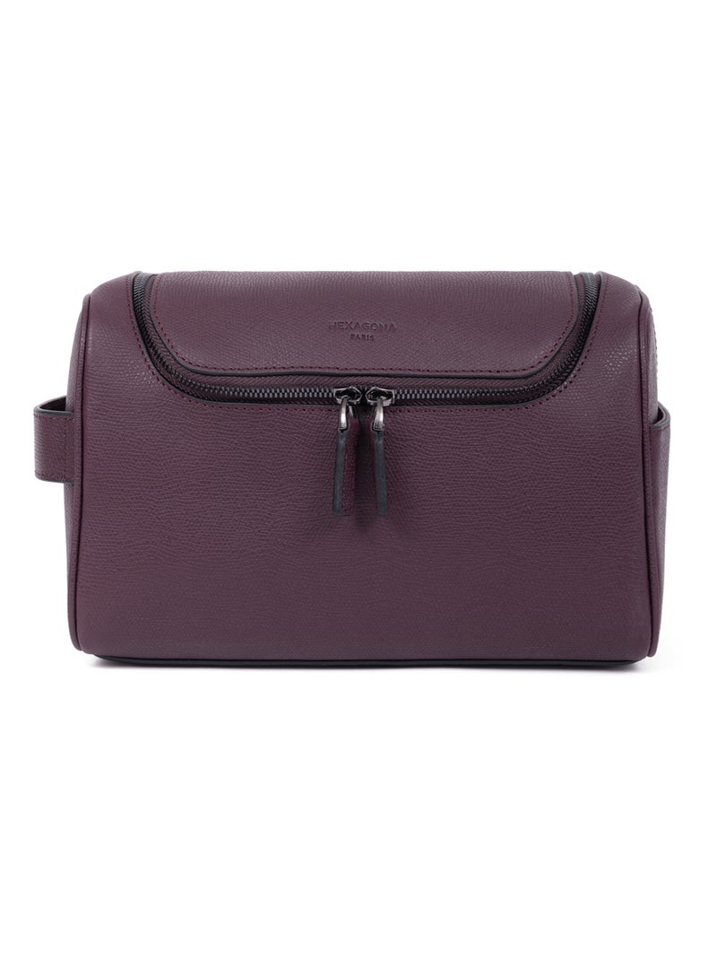Trousse de toilette  Cuir DANDY Bordeaux - Kiabi