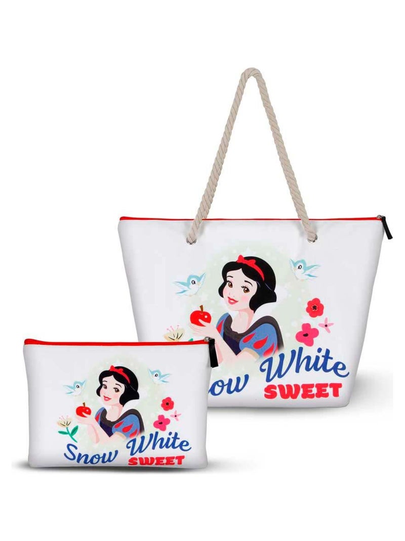 Trousse de Toilette de Plage S - Disney Blanche-Neige Sweet - Blanc - Taille Unique Blanc - Kiabi