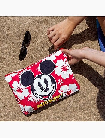 Trousse de Toilette de Plage S - Disney Mickey Mouse Hawaii - Rouge - Taille Unique