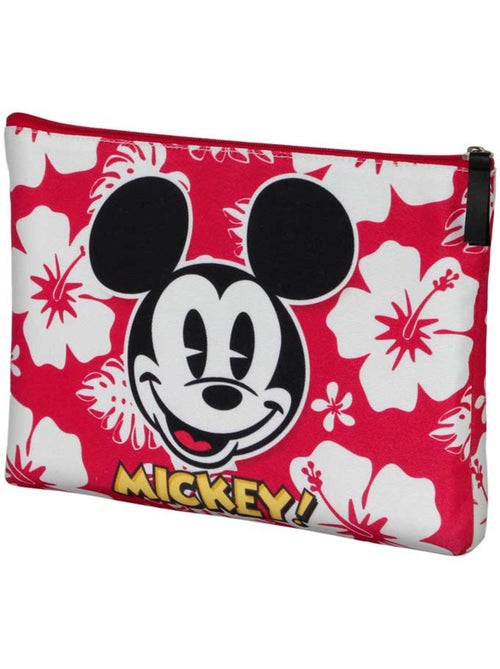 Trousse de Toilette de Plage S - Disney Mickey Mouse Hawaii - Rouge - Taille Unique - Kiabi