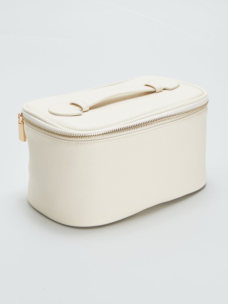 Trousse de toilette Ecru - Kiabi