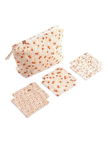 Trousse de toilette en coton -
