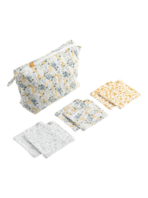 Trousse de toilette en coton - SAUTHON - Kiabi