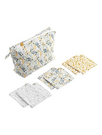 Trousse de toilette en coton -