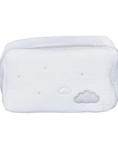 Trousse de toilette en coton Bio - SAUTHON - Kiabi