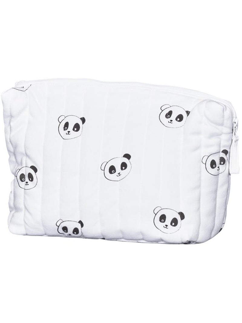 Trousse de toilette en coton Bio - SAUTHON Blanc - Kiabi