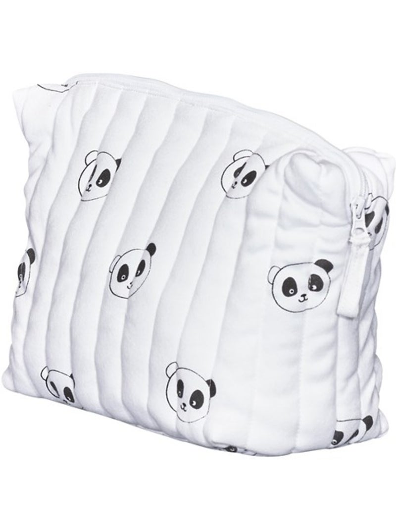 Trousse de toilette en coton Bio - SAUTHON Blanc - Kiabi