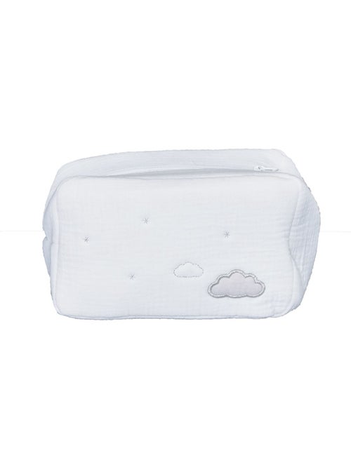 Trousse de toilette en coton Bio - SAUTHON - Kiabi