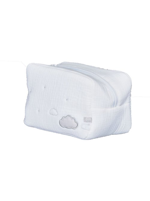 Trousse de toilette en coton Bio - SAUTHON - Kiabi