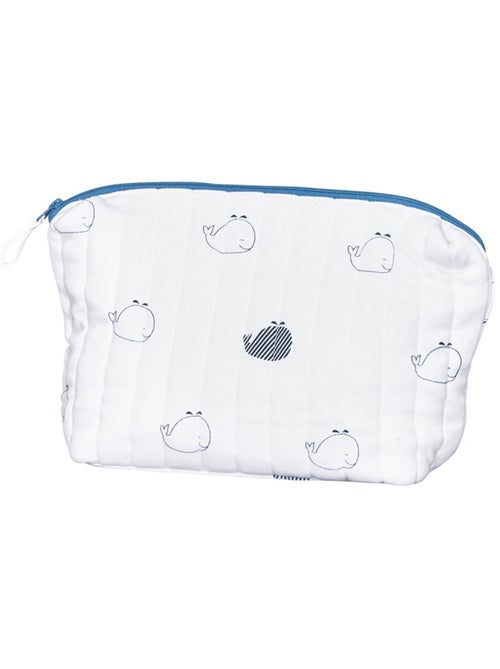 Trousse de toilette en coton Bio - SAUTHON - Kiabi