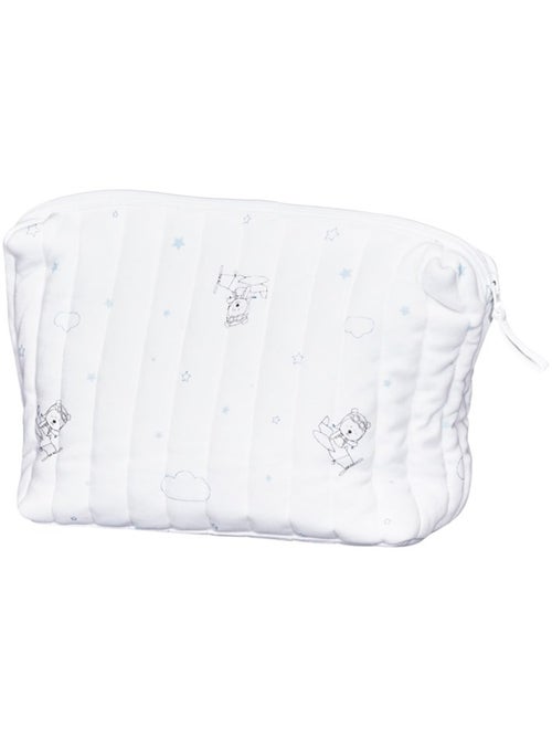 Trousse de toilette en coton Bio - SAUTHON - Kiabi