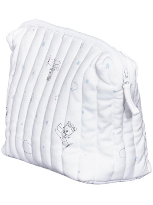 Trousse de toilette en coton Bio - SAUTHON - Kiabi