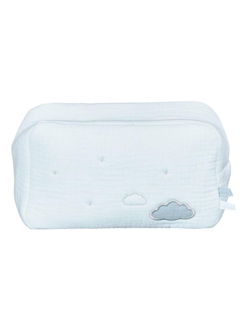 Trousse de toilette en coton Bio - SAUTHON - Kiabi