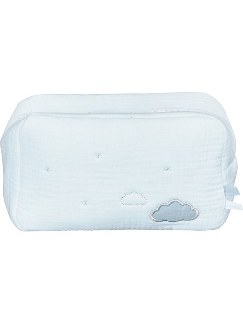 Trousse de toilette en coton Bio - SAUTHON - Kiabi