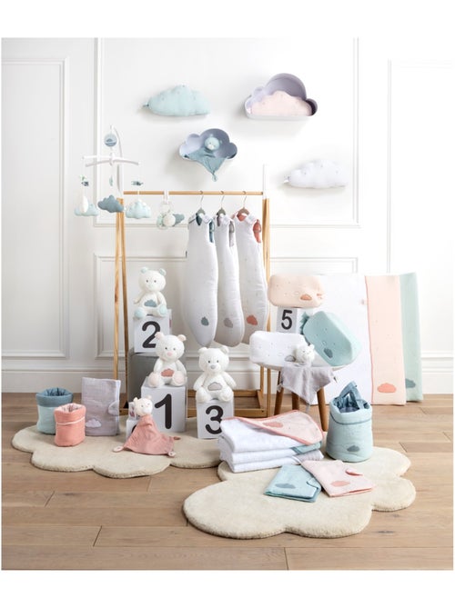 Trousse de toilette en coton Bio - SAUTHON - Kiabi