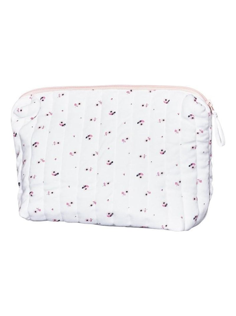 Trousse de toilette en coton Bio blanc - SAUTHON Blanc - Kiabi