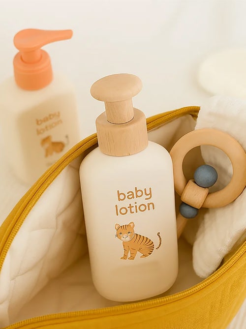 Trousse de Toilette en Coton Bio Honey - Kiabi