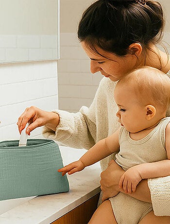 Trousse de Toilette en Coton Bio Honey