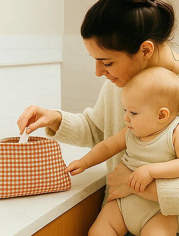 Trousse de Toilette en Coton Bio Honey